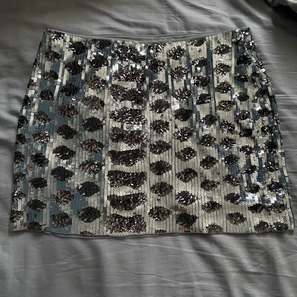 NWT Express Sequined Mini Skirt